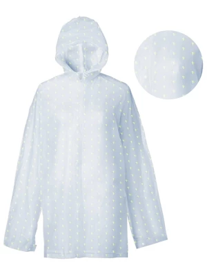 Le Monde du Parapluie Ponczo przeciwdeszczowe w kolorze białym rozmiar: M