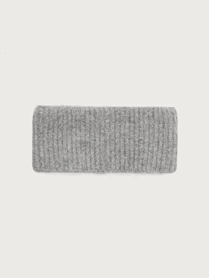 Le Privé opaska na głowę damska z dodatkiem kaszmiru LE HEADBAND GRIS szary