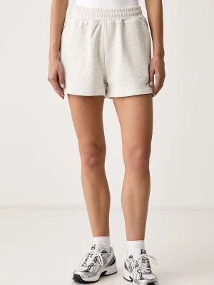Le Privé szorty damskie bawełniane VARSITY SHORTS szary