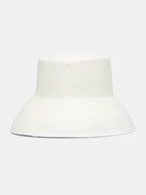 LE SH KA headwear kapelusz damski White Bucket