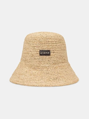 LE SH KA headwear kapelusz słomkowy damski