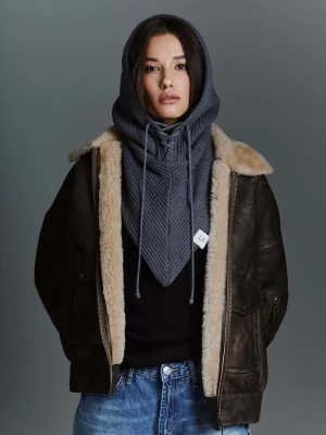LE SH KA headwear kominiarka Grey Balaclava