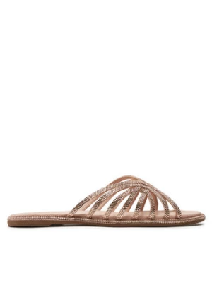 Le Silla Klapki Embrace Divina 1216B020MTPPSAT158 Złoty