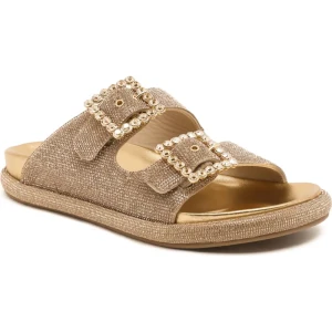 Le Silla Klapki STARDUST MARIGOLD | z dodatkiem skóry