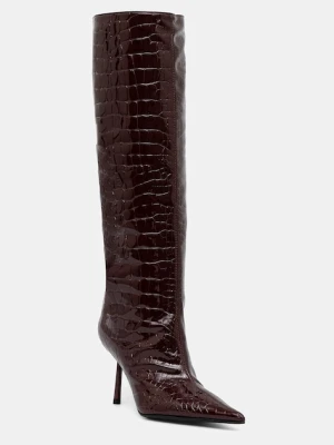 Le Silla kozaki Stivale Bella damskie kolor bordowy na szpilce 4236C080BLPPLYL160