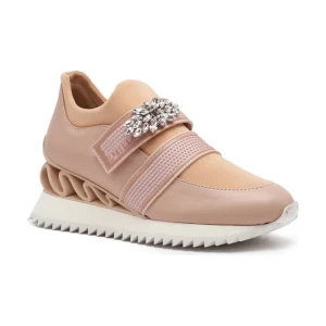 Le Silla Skórzane sneakersy RUNNING REIKO GLOVE SKIN