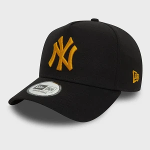 New Era League Essential MLB York Yankees 9FORTY E-Frame Cap uniseks Czapki czarny rozmiar Akcesoria