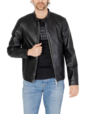 Leather Jackets Armani Exchange