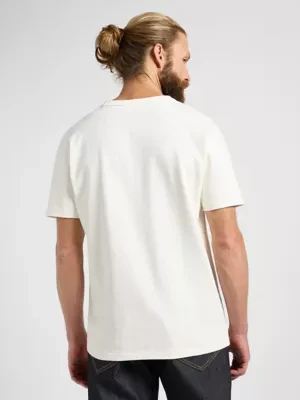 Lee 101 Regular Core Tee Ecru Size
