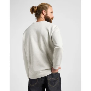 Lee 101 Regular Sweatshirt Sharp Grey Mele Size