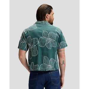 Lee 101 Relaxed Vintage Resort Shirt Algae Floral Size