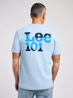 Lee 101 Tee Light Blue Size