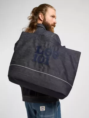 Lee 101 Tote Bag Denim Size