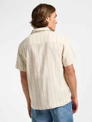 Lee 2 Pocket Camp Shirt Soy Bean Size