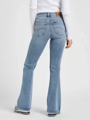 Lee Breese Flare Jean Light Twist Size 33x33