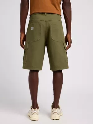 Lee Cargo Short Olive Green Size