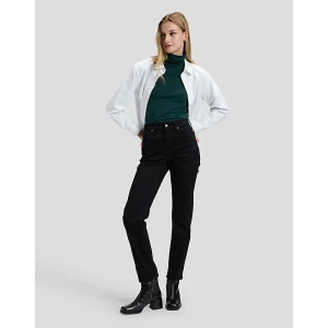 Lee Carol High Rise Straight Jean Base Black Size 33x33