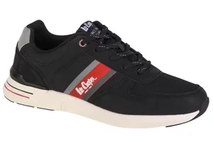 Lee Cooper LCW-22-29-0827M, Męskie, Czarne, buty sneakers, tkanina, rozmiar: 44