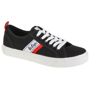 Lee Cooper LCW-22-31-0832L, Damskie, Czarne, trampki, tkanina, rozmiar: 39