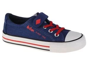 Lee Cooper LCW-22-44-0801K, Dla chłopca, Niebieskie, trampki, tkanina, rozmiar: 31