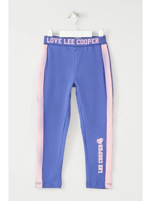 Lee Cooper Legginsy w kolorze niebieskim rozmiar: 164