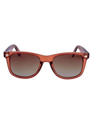 Lee Cooper Okulary przeciwsłoneczne unisex w kolorze jasnobrązowym rozmiar: 52