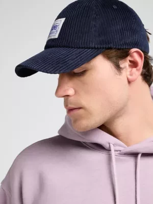 Lee Corduroy Workwear Cap Rivet Navy Size