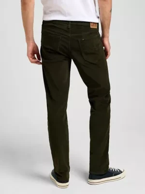 Lee Daren Regular Corduroy Pant Olive Night Size 42x34