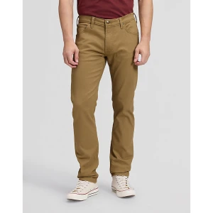 Lee Daren Regular Lightweight Trousers Dark Khaki Size 42x34
