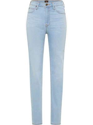 Lee Dżinsy "Scarlett" - Skinny fit - w kolorze błękitnym rozmiar: W30/L31