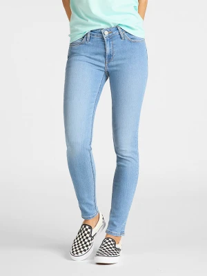 Lee Dżinsy - Skinny fit - w kolorze błękitnym rozmiar: W29/L33
