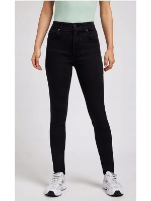Lee Dżinsy - Slim fit - w kolorze czarnym rozmiar: W26/L31