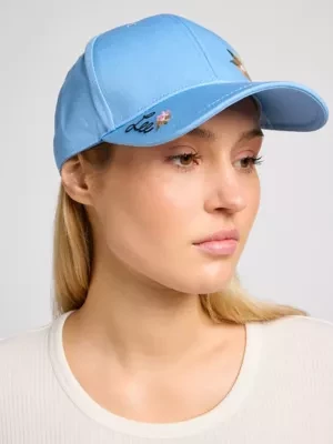 Lee Embroidery Cap Light Blu