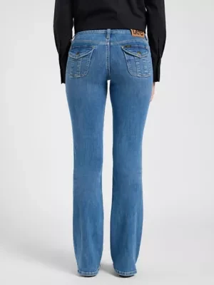 Lee Flap Pocket Jessica Bootcut Jean Denim Get Em Size 33x33