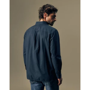 Lee Gold Regular Oxford Button Up Shirt Rebel Navy