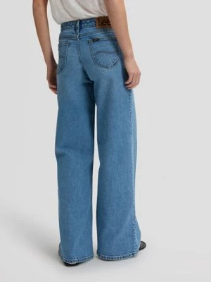 Lee Hope Mid Rise Baggy Jean Tinted Blue Size 33x33