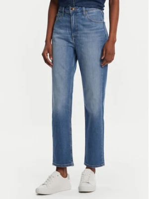 Lee Jeansy Carol 112355263 Niebieski Straight Fit
