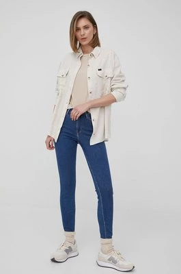 Lee jeansy FOREVERFIT CLEAN RILEY damskie medium waist