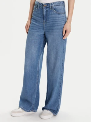 Lee Jeansy Stella 112371455 Niebieski Wide Leg
