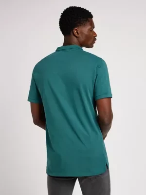 Lee Jersey Polo Evergreen Size