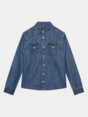 Lee Koszula jeansowa LEE0026 Niebieski Regular Fit