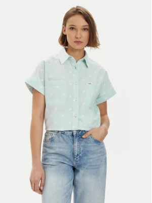 Lee Koszula Utility 112350269 Niebieski Relaxed Fit