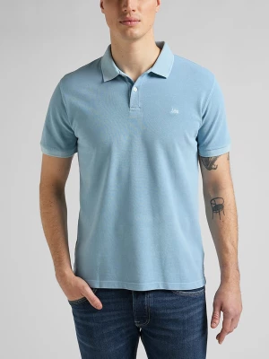 Wrangler Koszulka polo w kolorze błękitnym rozmiar: XL
