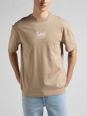 Lee Koszulka w kolorze beżowym rozmiar: L