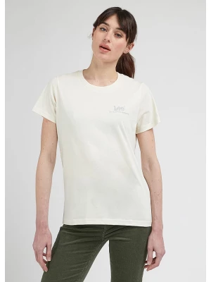 Lee Koszulka w kolorze kremowym rozmiar: L