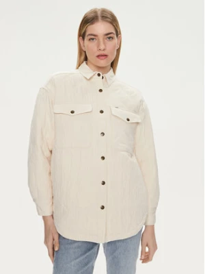 Lee Kurtka przejściowa 112351125 Écru Relaxed Fit