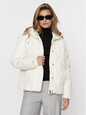 Lee Kurtka zimowa 112341600 Écru Relaxed Fit