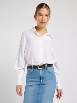 Lee Lady Leather Belt Dark Brown Size