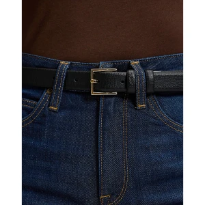 Lee Leather Belt Black