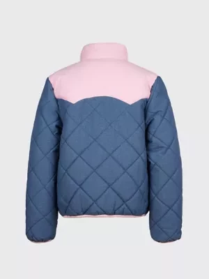 Lee Light Quilted Puffer Jacket Pink Lady Size 9/10